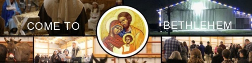 School Of Faith Nativity Banner 2024