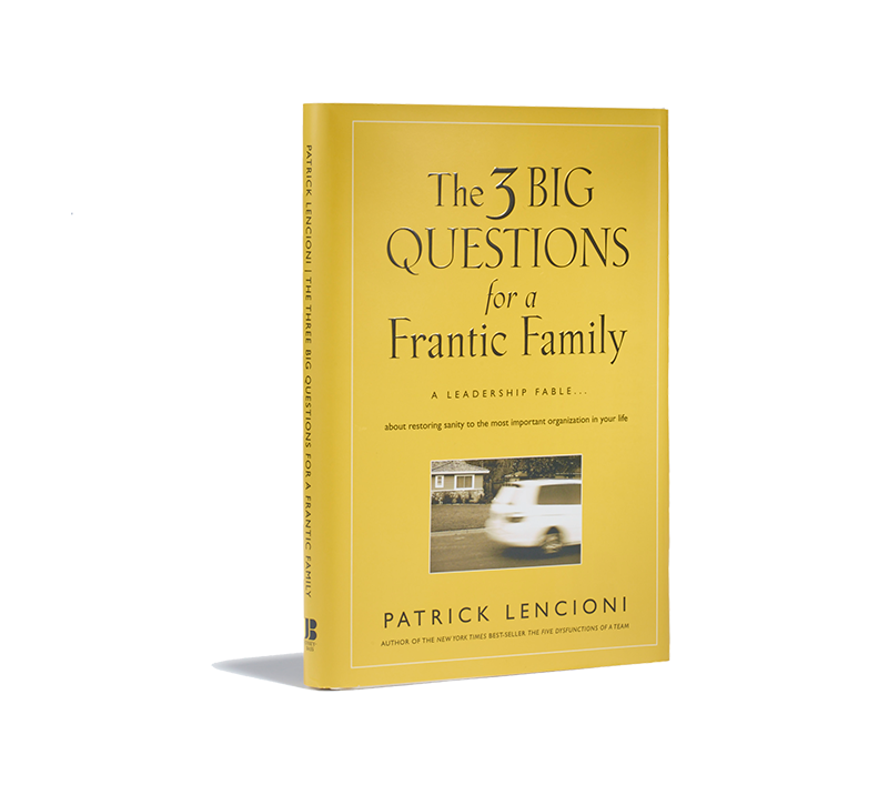 3 Big Questions for a Frantic Family